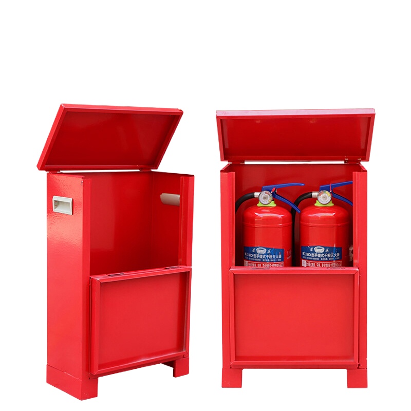 百舸 灭火器箱子干粉灭火器箱子 可装2个2公斤灭火器 GD