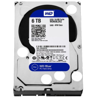 西部数据(WD)蓝盘 6TB SATA6Gb/s 5400转256MB 台式机械硬盘(WD60EZAZ)