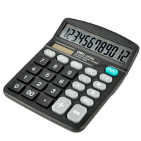 得力837桌面计算器12位大屏幕 双电源(台)