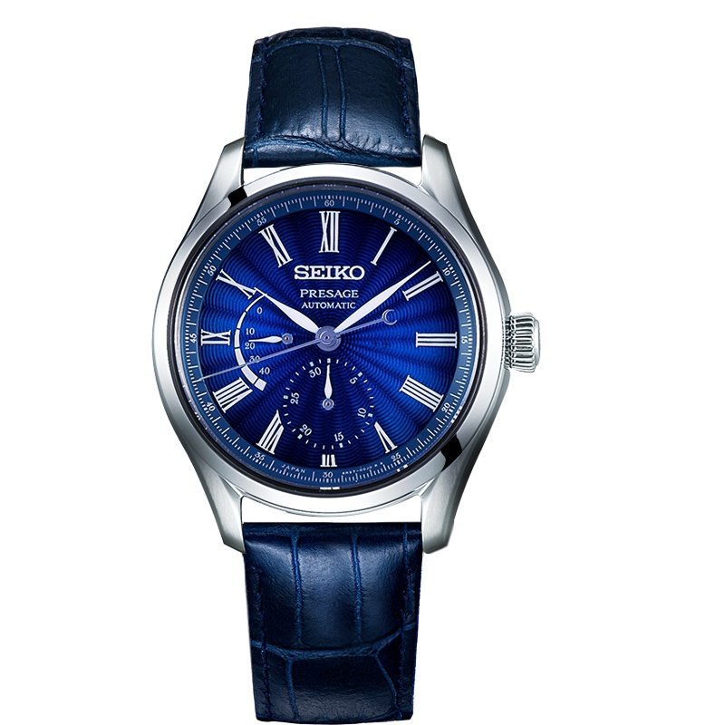 日本精工SEIKO手表自动手动机械男表 Presage领航系列时尚商务男士珐琅表 旗舰店首发款SPB073J1