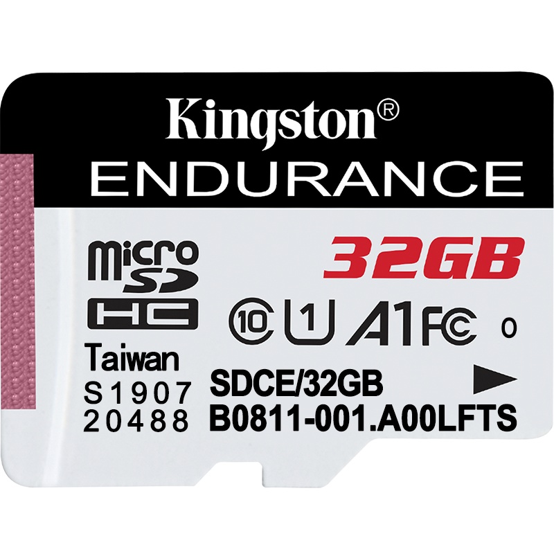 金士顿(Kingston)32GB 读速95MB/s U1 A1 TF 内存卡 行车记录仪&家庭监控摄像专用存储卡