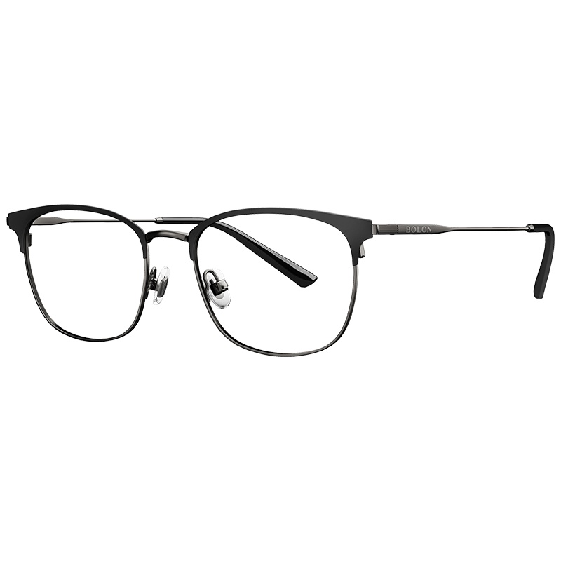 BOLON暴龙新品光学镜潮流D形眼镜框架潮女金属框眼镜BJ7079