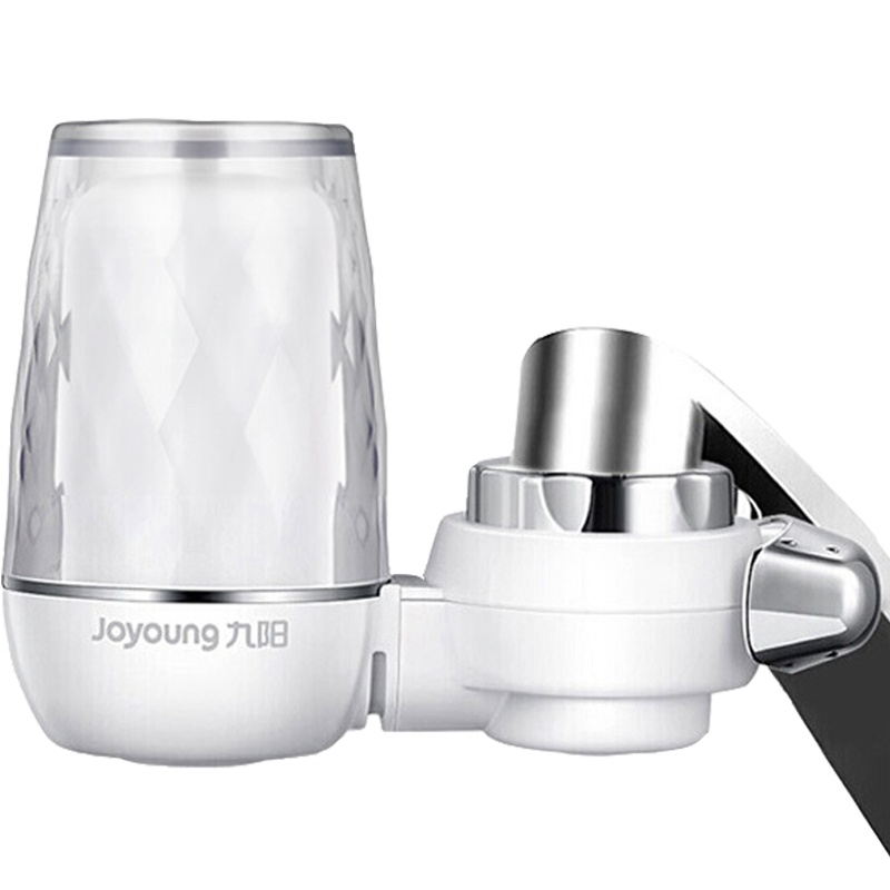 九阳 Joyoung 水龙头净水器家用自营无桶台式前置净水机厨房过滤器自来水可视化可清洗滤芯JYW-T05 1机4芯