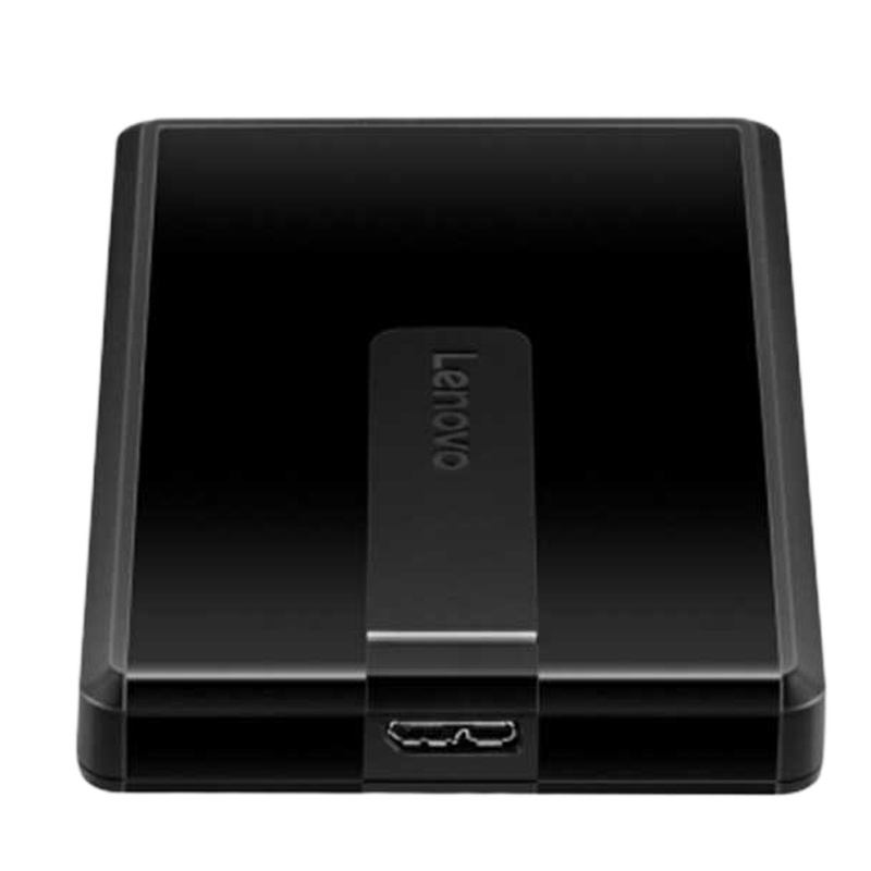 联想(Lenovo)移动硬盘 F500 数据存储硬盘2T硬盘 曜石黑