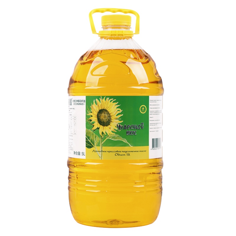 丽兹(LIZZI) 浓香葵花籽油5L 欧洲原瓶原装进口 非转基因 纯物理压榨 适合炒菜及凉拌