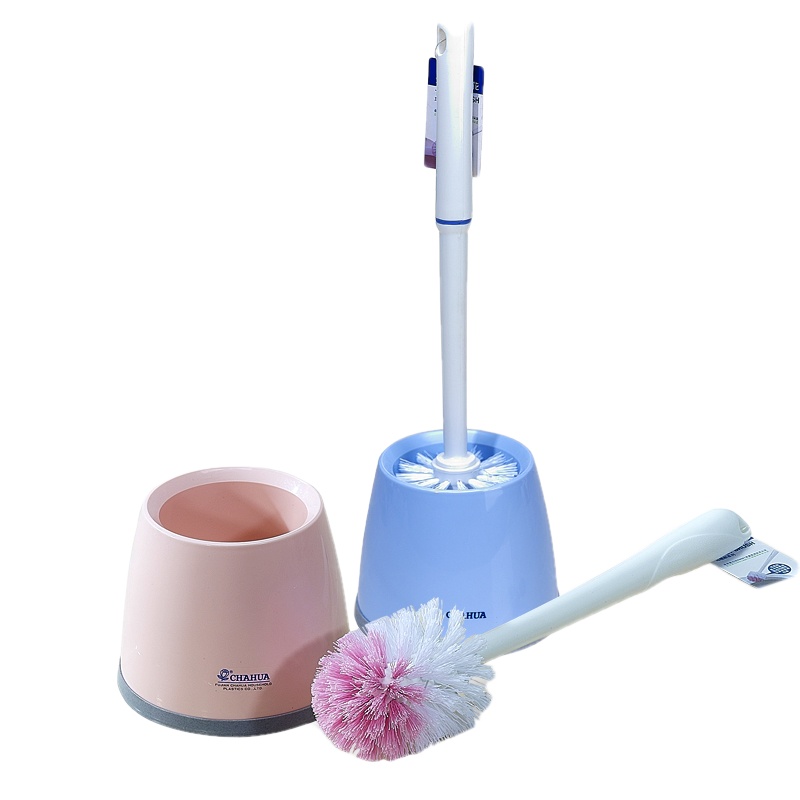 茶花(CHAHUA)4303 带座马桶刷 座式套装(圆型)