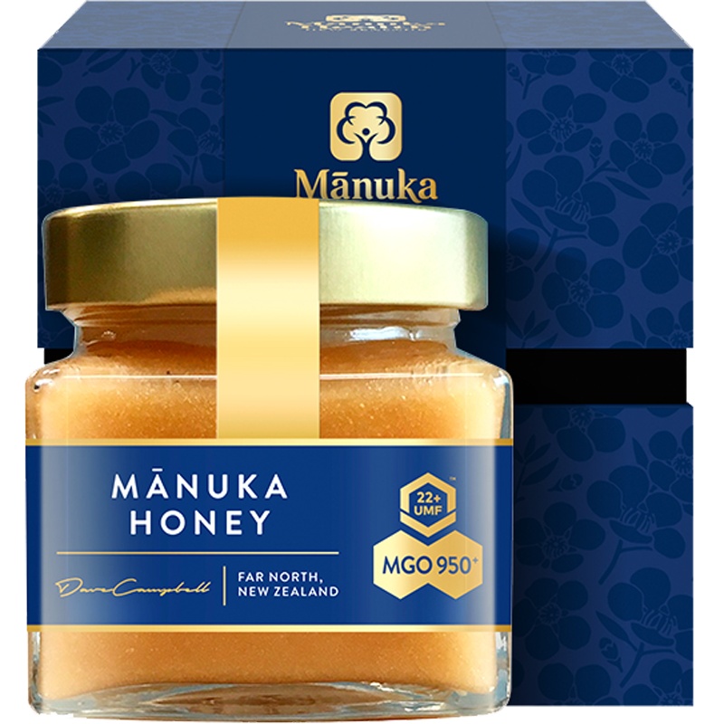 蜜纽康Manuka Health 天然麦卢卡蜂蜜 MGO950+ 250g 1瓶装 UMF22+ 新西兰进口