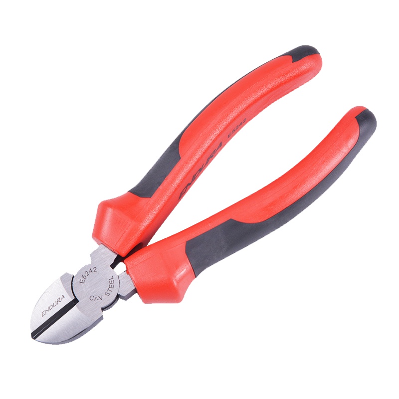 力易得(ENDURA)铬钒钢斜嘴钳 偏口钳剪线钳 6英寸 货号E5242