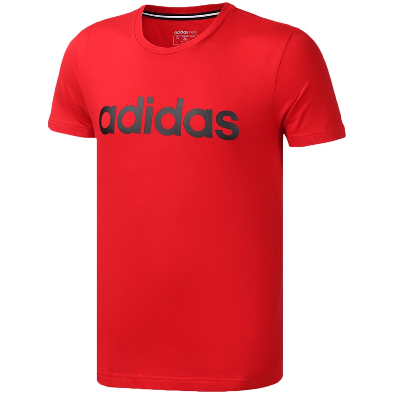 adidas阿迪达斯NEO男服运动服圆领休闲短袖T恤FP7393