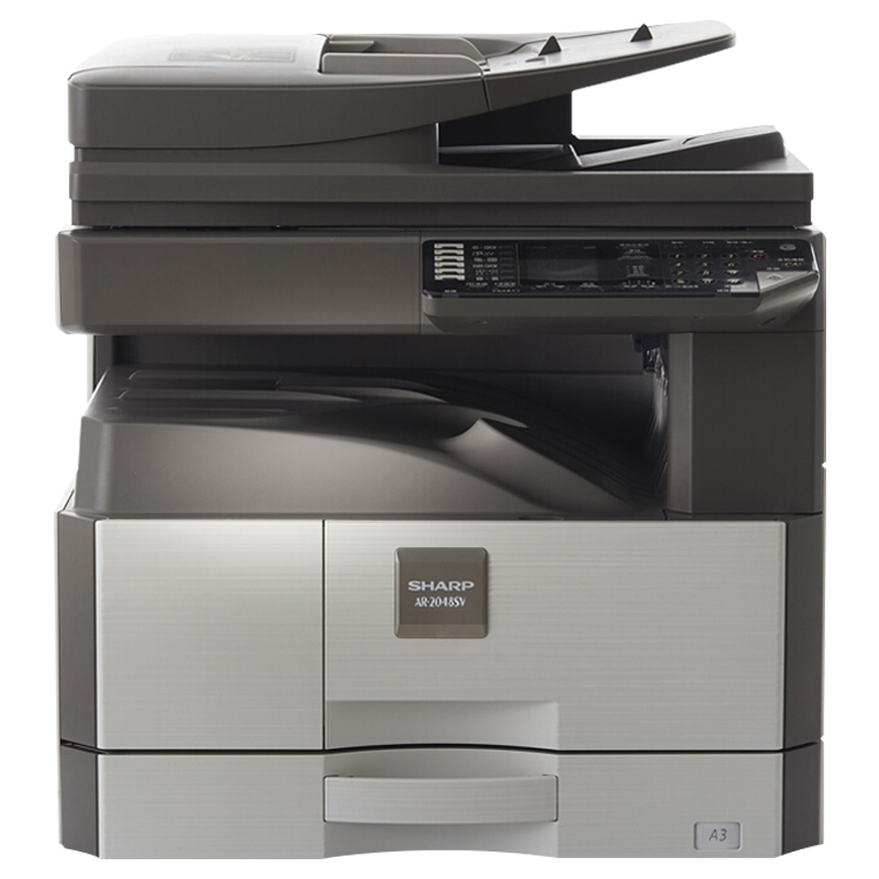 夏普(SHARP) AR-2048SV黑白A3激光打印机复印机数码复合机a3a4多功能打印复印扫描一体机(输稿器+双层纸盒+工作台)