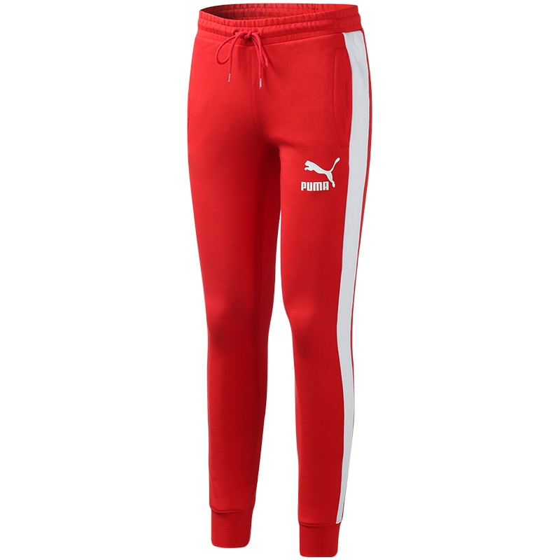 【自营】PUMA彪马男裤T7运动裤收口卫裤针织长裤595983