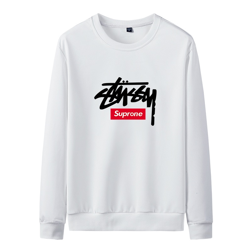 俞兆林(YUZHAOLIN)卫衣男士长袖外套春秋季潮流宽松休闲圆领套头外套男士