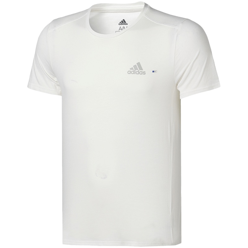 adidas阿迪达斯男子短袖T恤climalite透气篮球运动服DJ1645 L DJ1645蓝色