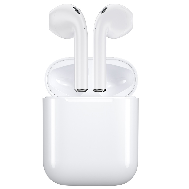 探索鲸 蓝牙耳机 真无线双耳运动降噪跑步迷你入耳式适用于苹果华为oppo小米vivo安卓手机通用 [磨砂绿]触控版