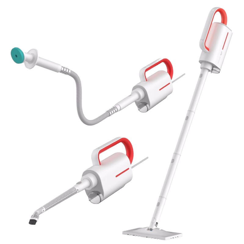 德尔玛 （Deerma）家用高温蒸汽杀菌拖把干湿一体清洗擦地机清洁机拖地机ZQ610蒸汽吸尘器