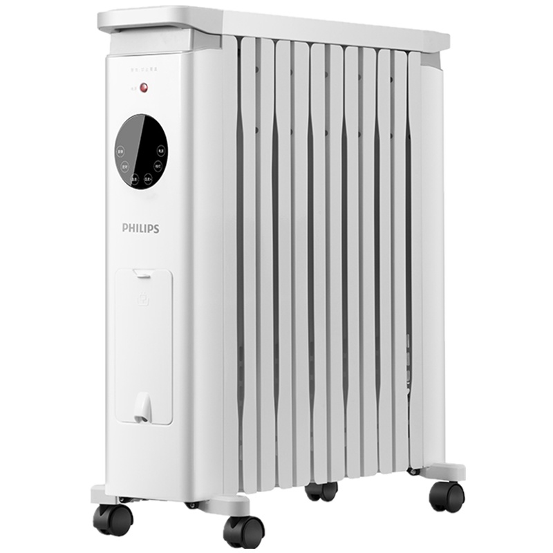 飞利浦油汀取暖器电热油丁暖风机家用孕婴儿节能省电速热宝宝油酊AHR3144YS
