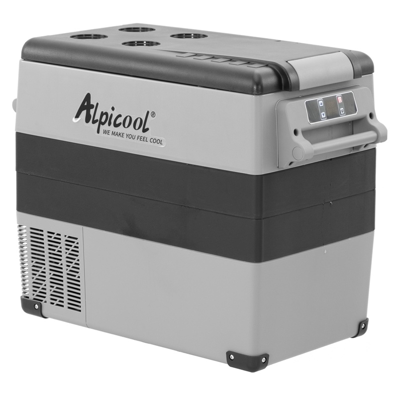 冰虎(Alpicool)车载冰箱压缩机制冷CF55升车家两用 可结冰宿舍办公室 冷冻冷藏分区12V24V小型汽车货车冰柜