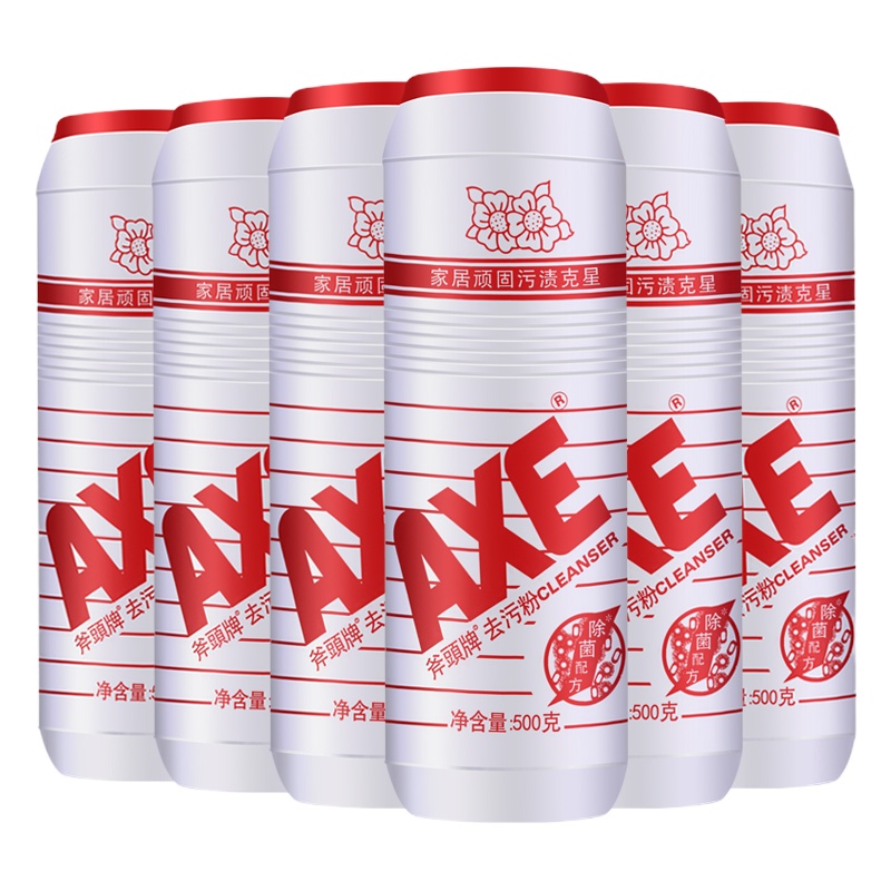 企购优品 去污粉(鲜花香) 500g*6瓶 鲜花自然香 去污好帮手