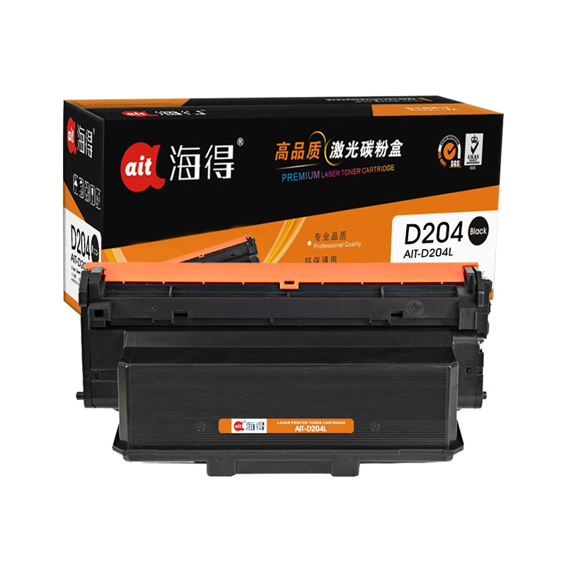 Ait海得 MLT-D204L粉盒 专业版 AIT-D204L 适用三星SL-M3325D 3825 4025 3375