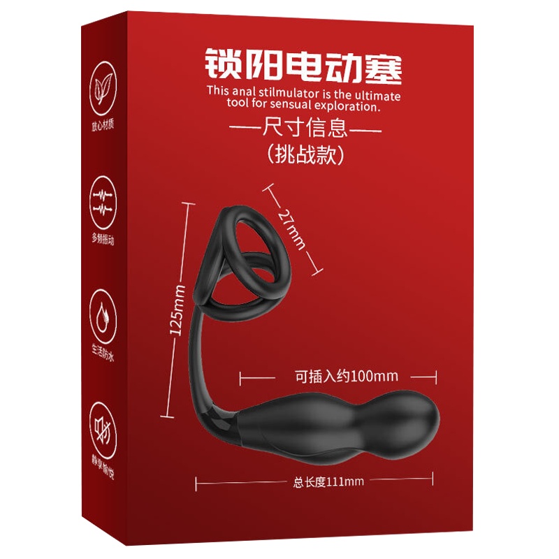 取悦男用前列腺按摩器男性系列电动后庭塞扩肛扩张塞拉珠遥控跳蛋震动棒外出隐形穿戴自慰器男士同志夫妻性生活情趣玩具成人性用品