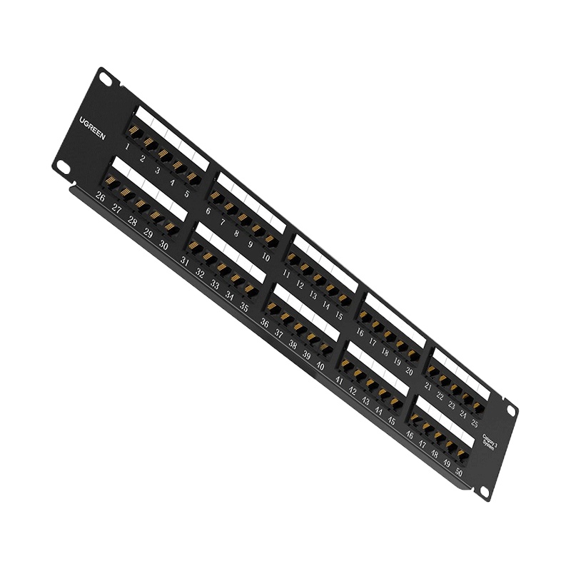 绿联(UGREEN)电话配线架 50口语音配线架