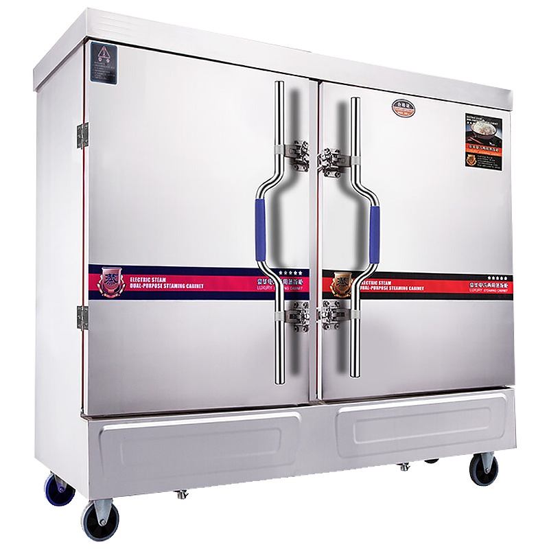 睿美(Ruimei) 商用蒸饭机 蒸饭柜 蒸饭车 蒸饭箱 全发泡蒸箱多功能蒸箱 24盘半自动电热款