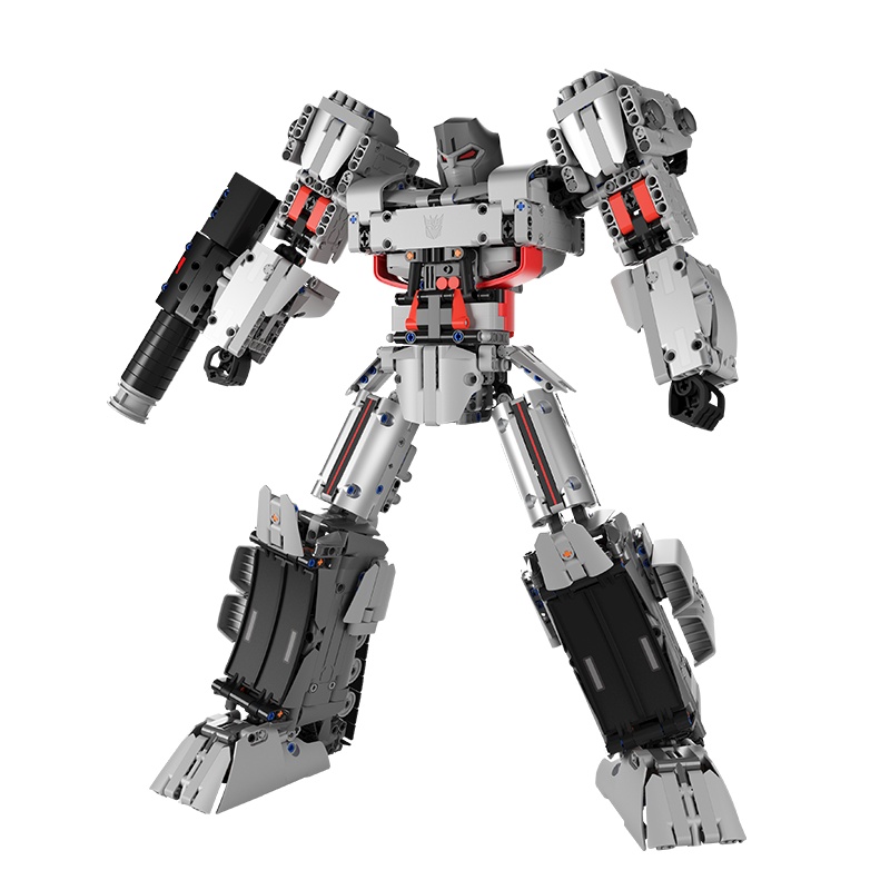 哪吒与变形金刚 变形玩具积木机器人汽车坦克玩具儿童玩具积木拼装玩具积木 威震天