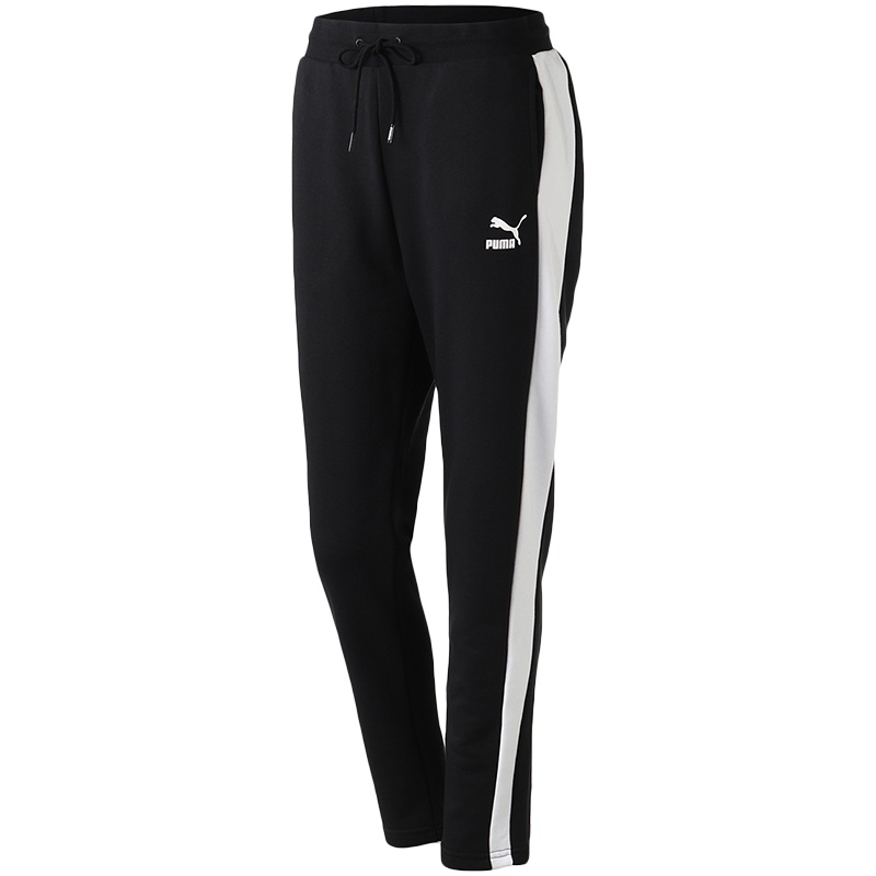 【自营】彪马PUMA女裤卫裤休闲长裤运动裤577623 L 57762301黑色