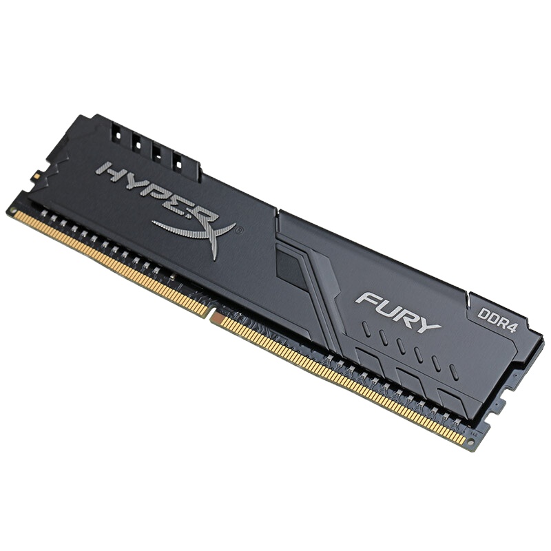 金士顿(Kingston) DDR4 2400 8GB 台式机内存条 骇客神条 Fury雷电系列(单位:盒)