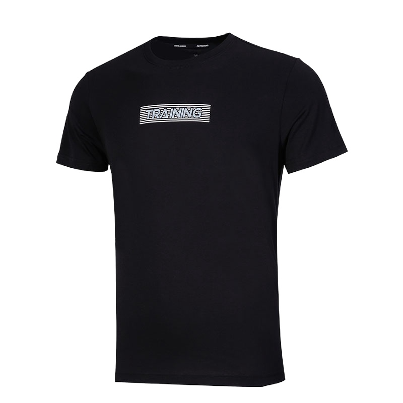 乔丹短袖T恤男装2020夏季新款圆领休闲运动半袖透气健身宽松上衣