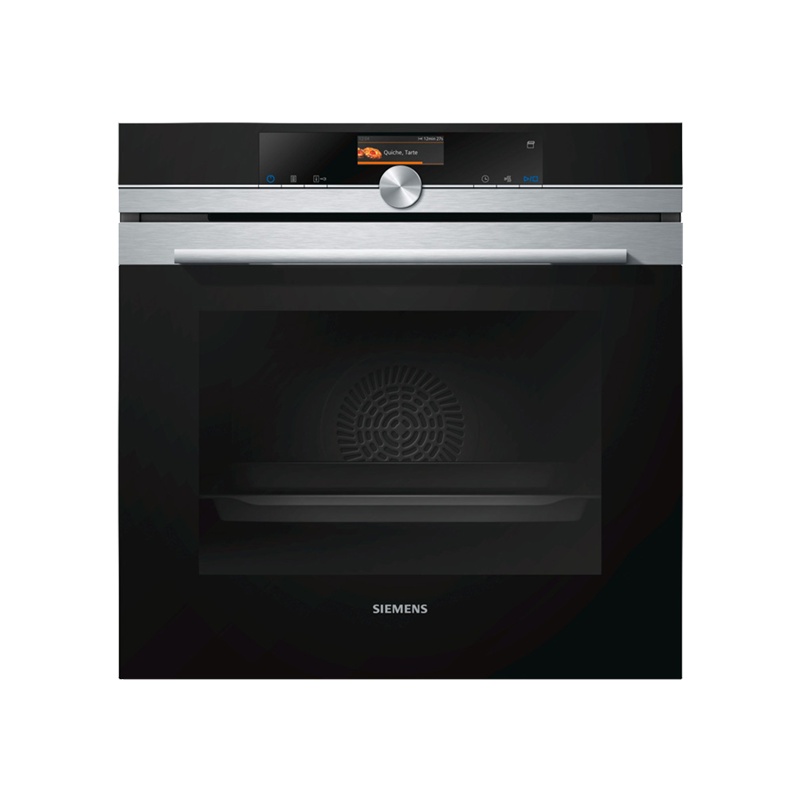 西门子(SIEMENS)HS636GDS1W蒸汽一体烤箱嵌71L大容量 4D热风 IQ700系列 嵌入式黑色面板