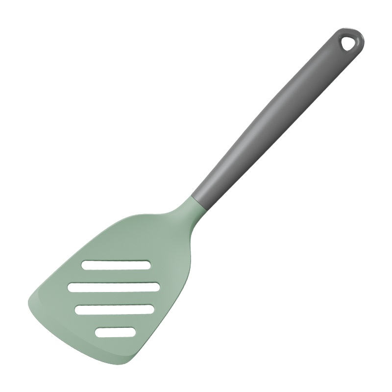 竹青石硅胶煎铲