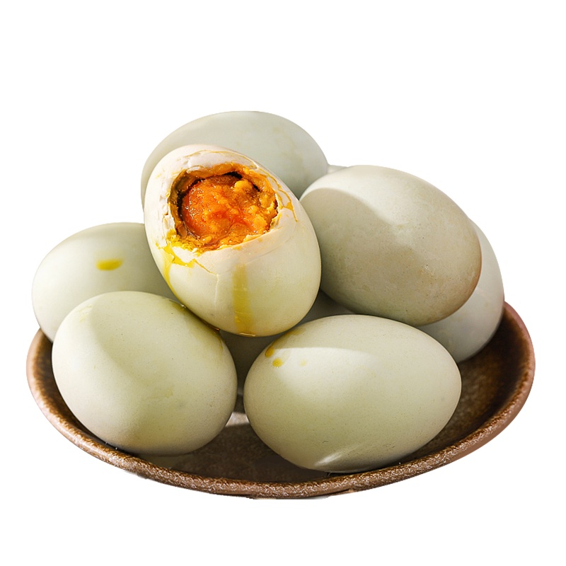 苏鲜生[苏宁自有品牌]高邮咸鸭蛋70g/单枚[20枚起售]黄泥腌制正宗流油高邮特产产地直发真空包装[价格为单枚价非整份]