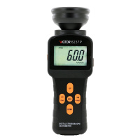 胜利仪器(VICTOR)DM6237P数字闪频测速仪转速表高精度转速表 非接触转速测量仪DM6237P官方标配