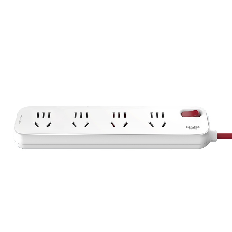 德力西电气遇见排插 接线板拖线板学生寝室USB快充插排