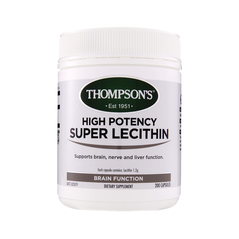 THOMPSON'S 汤普森 超级卵磷脂胶囊 200粒/瓶