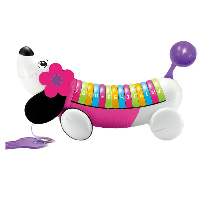 [苏宁自营]伟易达(Vtech) Kidschool早教系列 自然拼读字母狗 儿童玩具早教机英语学习宝宝拖拉玩具1-6岁