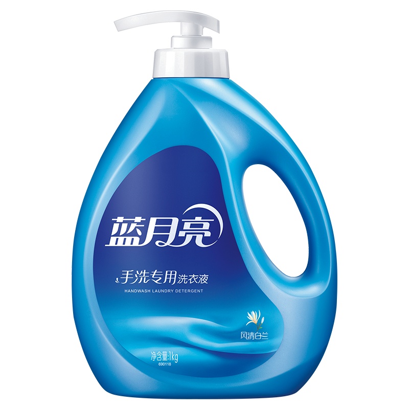 蓝月亮洗衣液手洗专用风清白兰内衣内裤洗香味持久学生家用1kg