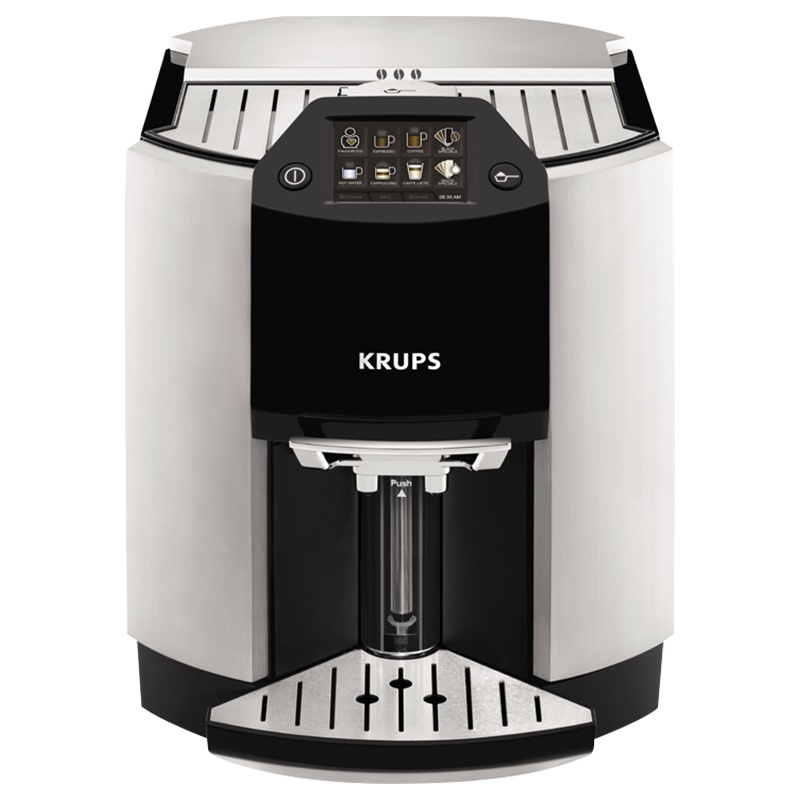 德国克鲁伯(KRUPS)咖啡机意式咖啡机全自动咖啡机家用咖啡机全自动清洗一键选择17种咖啡 EA901080
