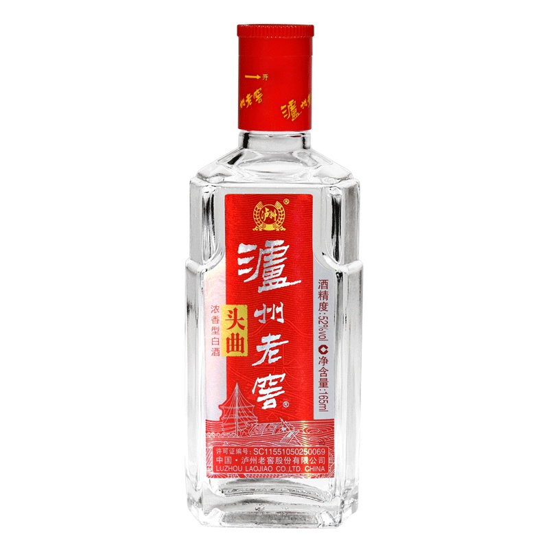 泸州老窖 头曲 52度 165ml单瓶装 浓香型白酒