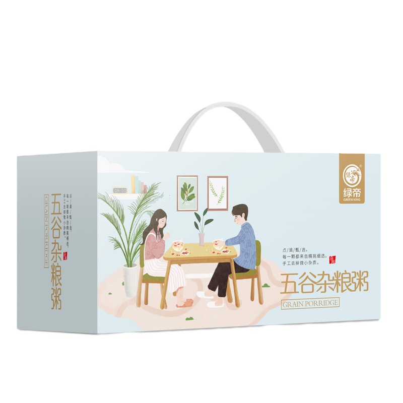绿帝五谷杂粮粥料礼盒1800g