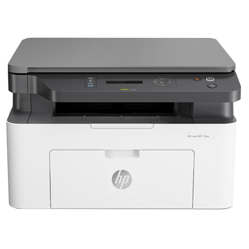惠普 (HP)Laser MFP 136w 锐系列新品激光多功能一体机 三合一打印复印扫描--含延长保修2个月