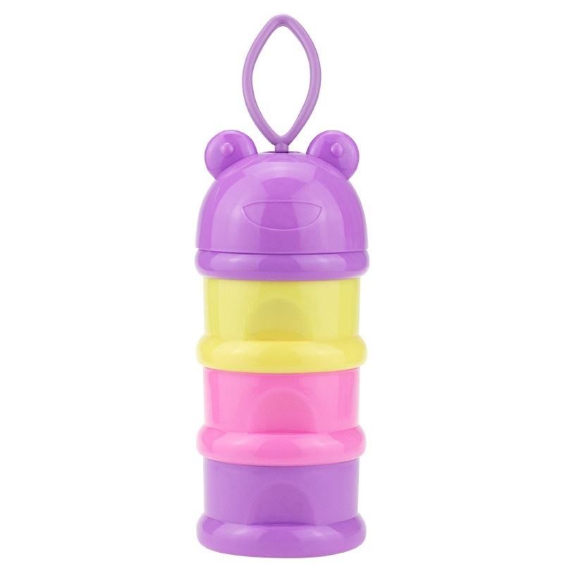 婴侍卫 便携式分层青蛙奶粉盒