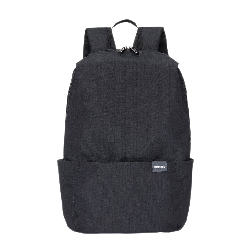 WEPLUS唯加双肩包简约便携小背包男女轻盈时尚休闲双肩包WP1765