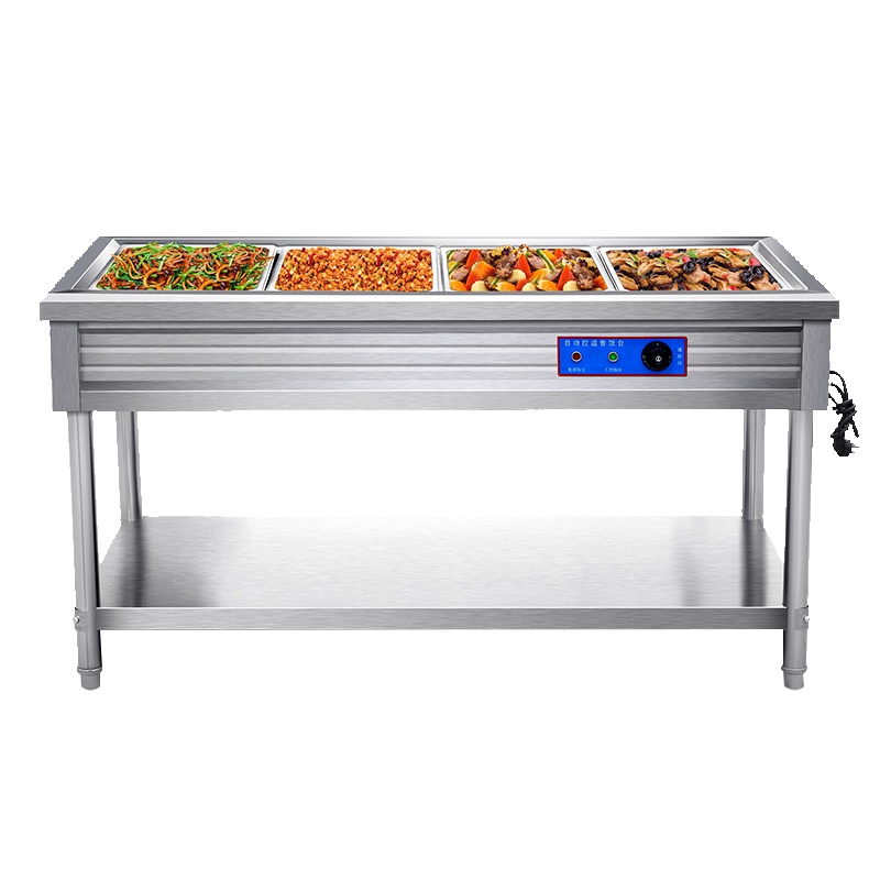 四格电热保温售饭台