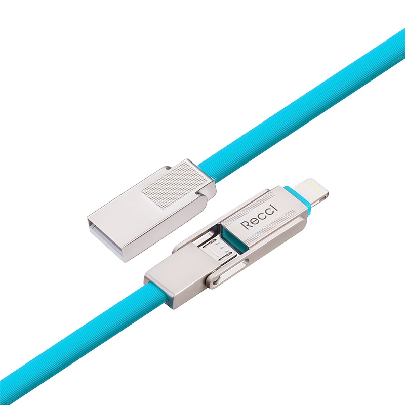 美能格(MAXCO) RCD-V100 锋藏二合一商务锌合金苹果安卓二合一数据线(七包服务)