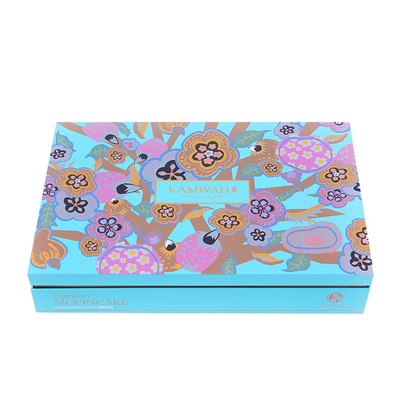 花语典雅中秋月饼蛋黄纯莲蓉红酒蔓越莓芒果酱心