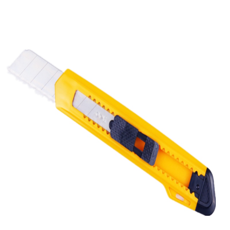 得力(deli) 大号美工刀 学生刀架 裁纸刀 壁纸刀 可换刀片 颜色随机