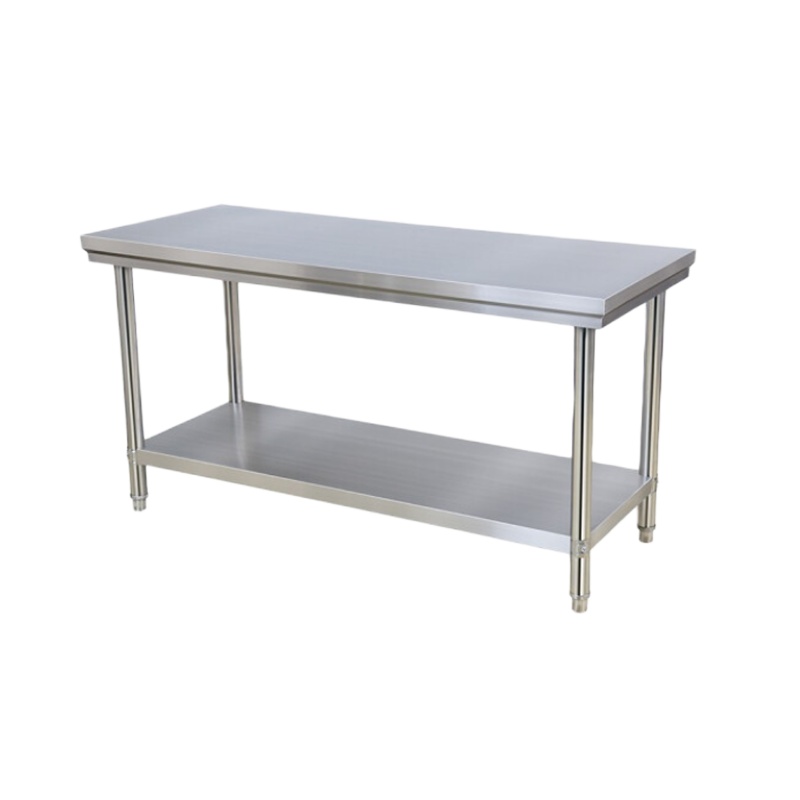 逐鹿中原不锈钢置物架工作台XS0582两层