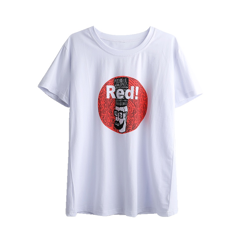 VINCIFAM 印花半袖男士上衣圆领时尚休闲 2019夏季新款短袖T恤男